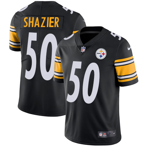 2019 Men Pittsburgh Steelers #50 Shazier black Nike Vapor Untouchable Limited NFL Jersey->women nfl jersey->Women Jersey